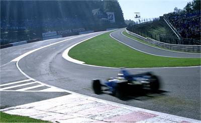 The mighty Eau Rouge